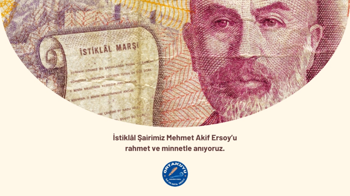 Mehmet Akif Ersoy' u Anma Haftası